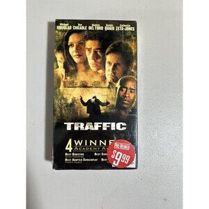 Traffic VHS Movie 2000 New Sealed  Blockbuster Video